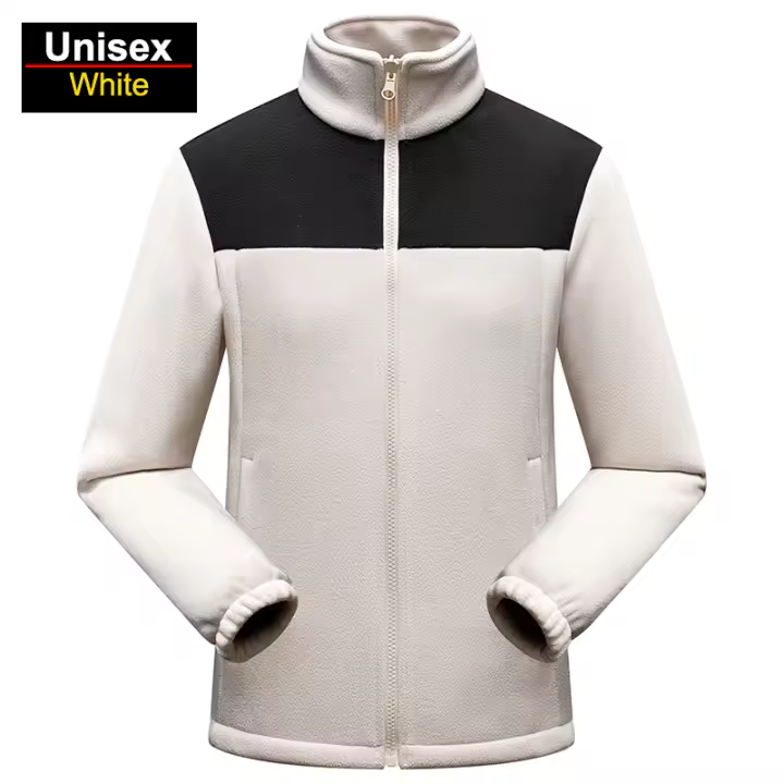 Chaqueta de Carcasa Suave y Gruesa para Invierno A Prueba de Viento, Cierre de Cremallera, Forro de Poliéster Ideal para Acampar y Senderismo al Aire Libre - 1