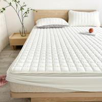 1 pza. Protector de colchón impermeable acolchado, funda de colchón de color liso suave y cómoda, sin almohada ni núcleo - details 5