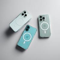 Funda Anticarburo Transparente A Prueba de Golpes Fuerte Adsorción Magnética para APPLE Pro Max, Pro, 16 Plus, iPhone 16 Carga Inalámbrica - details 1
