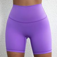 Mallas cortas deportivas de Yoga para mujer, Color sólido, soporte de compresión, absorción del sudor, entrenamiento integral, Jog, ciclismo, bolsillo interno - details 0