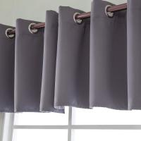 Cortinas Opacas de 2 Piezas, Cortina Dormitorio con Ojales, antiluz Termica, Aislantes frío y Calor para salón - details 1