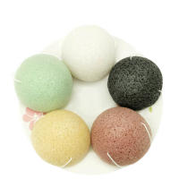 Konjac-esponja Facial exfoliante, herramienta de limpieza Facial, 5 piezas - details 4