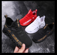 Zapatillas de deporte de punto antideslizantes para niños, zapatos deportivos ligeros para correr, moda para niños - details 1