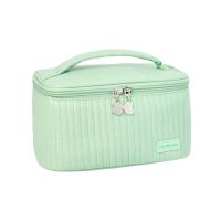 Bolsa De Maquillaje Para Mujer Viaje Organizador De Cosméticos Estilo Sólido Bolsa Portátil De Cuero PU Neceser Bolsa De Cosméticos - details 7