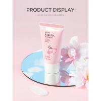 Laikou Sakura Cream Protector solar coreano Bloqueador facial Spf50 Loción aislante blanqueadora hidratante 30g - details 14