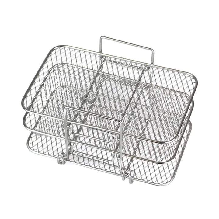 Estante para freidora de Aire, accesorios para freidora de Aire Doble de Maple inoxidable 304, deshhydratador multicapa - 1