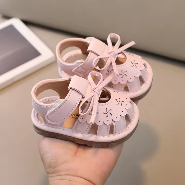 Sandalias de verano para llamadas Sonarán Baby Boy antideslizantes lindos zapatos de princesa niña - 1