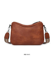 Diseño de color sólido Nueva almohada de moda simple con bolsa de cuerpo con correa ancha para el hombro para mujeres - details 40