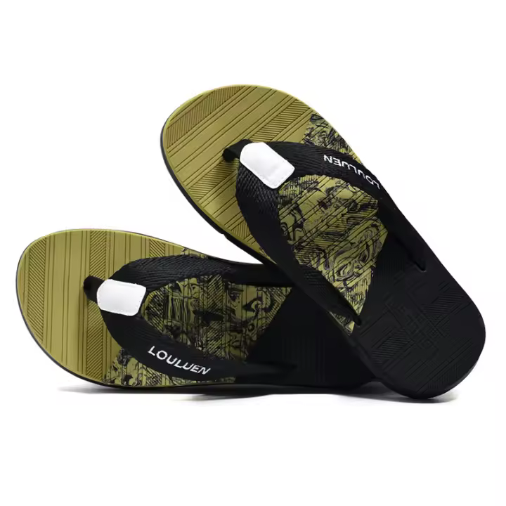 Chanclas de verano para hombre, nuevas sandalias para hombre, zapatos de playa casuales para exteriores, chanclas de moda - 1