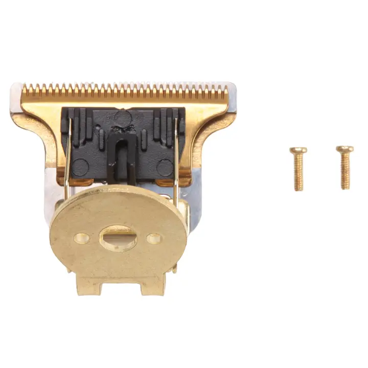 Cuchilla para cortadora de pelo en forma de T con soporte T9, cabezal de repuesto, dorado - 1