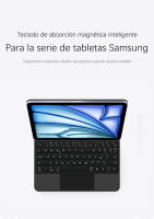 AJIUYU-Teclado mágico para iPad Air 11 M2 2024, Teclado magnético Air 6/5/4 Pro11 2018-2022, funda tipo Folio con retroiluminación inteligente - details 1