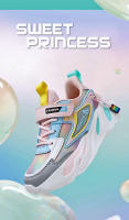 Zapatos de marca para niños, zapatillas de deporte para niñas, zapatos deportivos transpirables para niños, zapatillas de tenis cómodas informales de color rosa a la moda para uso diario - details 2