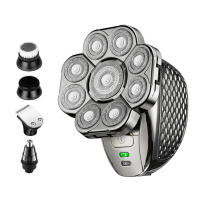Afeitadora Eléctrica Desmontable y Impermeable 9 en 1 para Cabezas Baldas - details 4