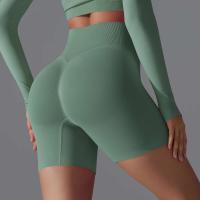 Deportes sin costuras para mujer, ciclismo, trotar, Fiess, cintura alta, Push Up, pantalones cortos de gimnasio, mallas, ropa de Yoga - details 53