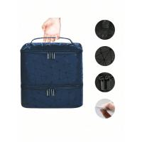 Bolsa Portátil Para Uñas De Doble Capa Organizador De Viaje Bolsa Multifuncional Para Esmaltes Y Aceites Esenciales Material PU Estilo Moda - details 13