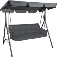 Cojín de Banco Impermeable 120x50x50 cm Para Muebles de Jardín Beige - details 3