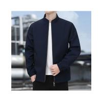 Chaquetas para hombre con cuello levantado, abrigos rompevientos, ropa Formal, Moda para primavera y otoño - details 18