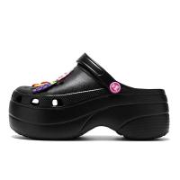 Sandalias clásicas para mujer, zapatillas de jardín, zapatos de playa informales negros, sandalias para el hogar - details 4
