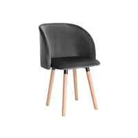 Estilo Vintage Nórdico Comedor Juego de 2 Sillas de Cocina con Apoyabrazos - details 10