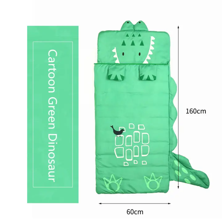 Saco de dormir de dibujos animados para niños, manta de invierno para niños, sacos de dormir gruesos y cálidos, saco de dormir para bebés pequeños - 1