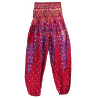 Hombres Mujeres Casual Suelto Hippy Pantalones - details 12