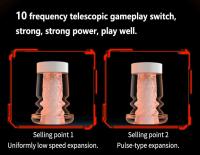 Copa de Masturbación Automática para Hombres Juguete Erotico Normal con Batería - details 11