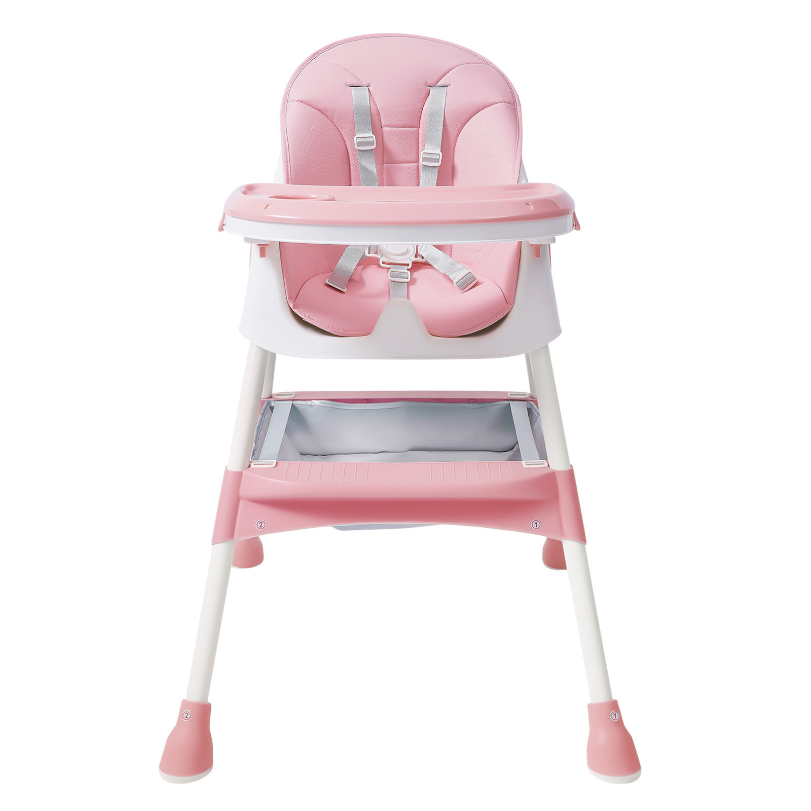 Silla alta para bebés, silla alta, silla alta para bebés con capacidad de carga de hasta 80 kg