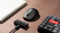 Keychron-ratón óptico inalámbrico M4, dispositivo con cable tipo C, 2,4 GHz y Bluetooth, Sensor 3395 - details 9