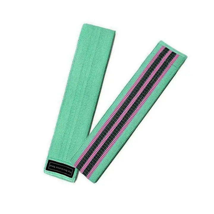 Bandas elásticas de resistencia para ejercicio físico, bandas de resistencia para cadera, Yoga, piernas, glúteos, antideslizantes, elásticas, para Fitness, culturismo, equipo de entrenamiento - 1
