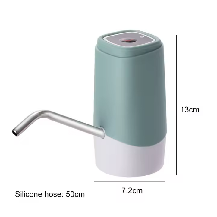 Bomba de agua eléctrica portátil, dispensador de agua con interruptor automático, USB, para el hogar, 800mAh - 1
