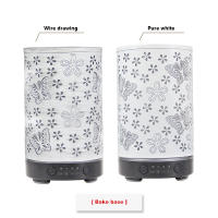 Humidificador de aire ultrasónico de 100ml, difusor de aceite esencial de Mariposa de aromaterapia con LED de 7 colores - details 13