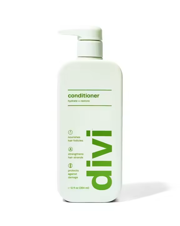 Divi Original Formula Ultra Nourishing Conditioner Desenreda, combate el encrespamiento y suaviza el cabello seco, grueso y grueso recomendado - 1