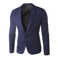Traje de Trabajo Vintage Blazer Casual para Hombres Ajuste Delgado Moda de Primavera-Verano - details 2