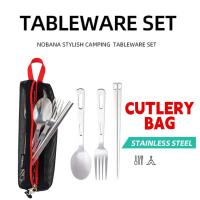 Juego VIE reutilizable, cubiertos orgánicos sin BPA que incluyen tenedores, cucharas y palillos para acampar - details 6