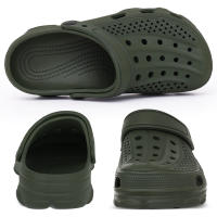 Zapatillas de Jardín Transpirables para Hombres Comwarm Calzado de Playa Antideslizante Cómodo para Interiores y Exteriores - details 9