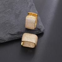 Pendientes de doble capa con microincrustaciones para mujer, aretes ligeros de lujo de alto sentido, diseño único de nicho, nuevo temperamento, moda - details 5