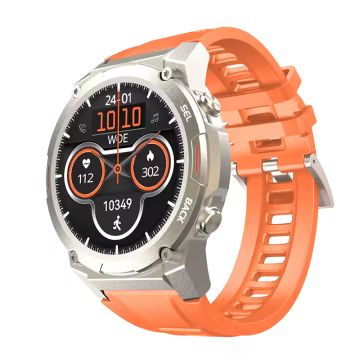 Reloj Inteligente Deportivo de Fitness  2024 ULTRA pro para Hombres con Bluetooth HD 1.43 Pulgadas NFC Seguimiento GPS 400mAh Compatible con Android e IOS - 1