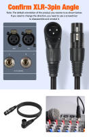 Nephy Cable de Audio XLR Angular Izquierdo de Alta Calidad Extensor de Micrófono Balanceado 3-Pin - details 4