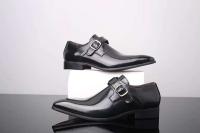 2025 nuevo tamaño grande 38-47 vestido de cuero de Pu transpirable de lujo zapatos formales planos de boda de verano para hombres - details 6