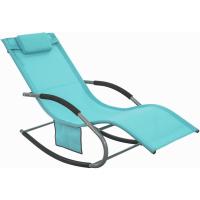 jardín Mecedora con reposapiés Tumbona ergonómica Negro OGS28-SCHx2 ES - details 76
