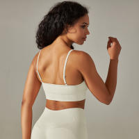 Hamidou-Sujetador deportivo de Yoga para mujer, Top Sexy, ropa interior transpirable, Fitness, Yoga, gimnasio - details 5