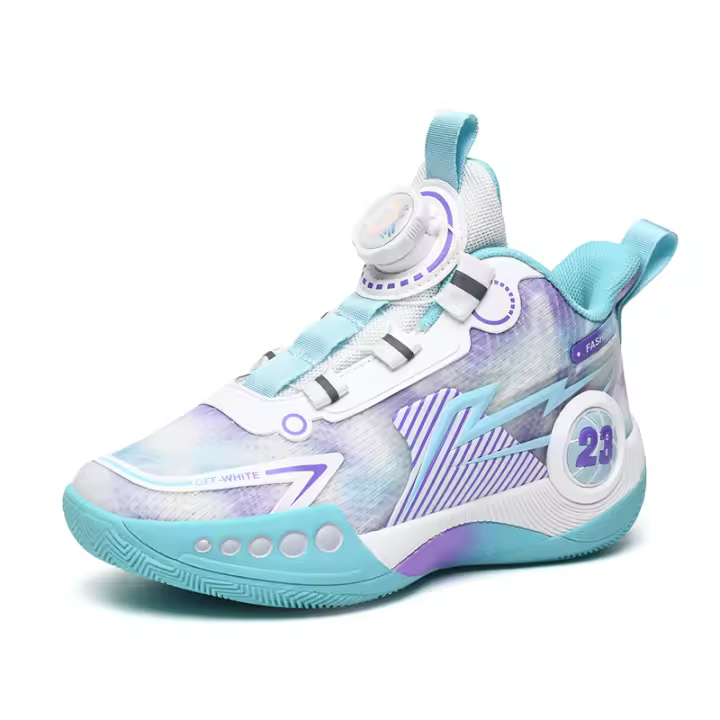Nuevos zapatos de baloncesto para niños, zapatillas deportivas con plataforma al aire libre, ideales para clases de baloncesto, estudiantes - 1