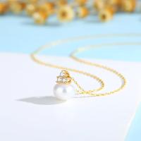 Colgante de Perla Natural de Oro 18K Diseño de Nicho de Joyería Fina para Mujeres - details 2