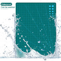 Alfombrilla de corte de tamaño pequeño, tablero rotativo de doble cara de PVC autocurativo A5 para corte de cuero, álbum de recortes, tallado de partición de papel, 22x15cm - details 2