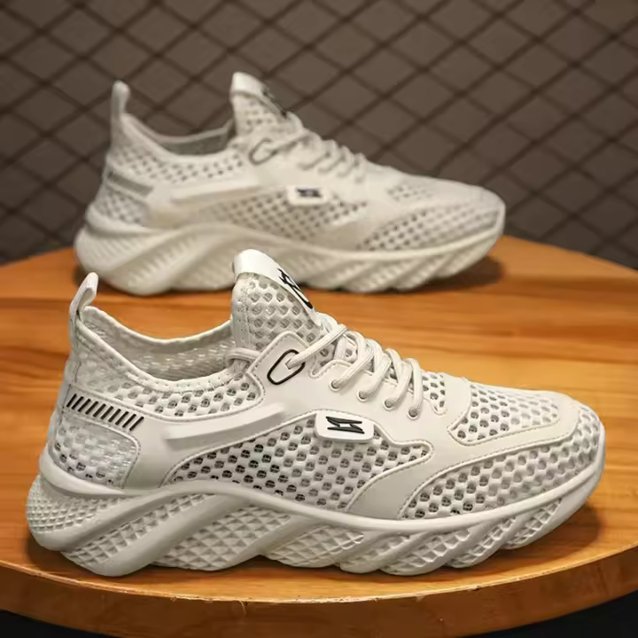 Nuevos zapatos Unisex transpirables antideslizantes de lujo transpirables a la moda zapatos versátiles de ocio para hombres zapatos ligeros y cómodos para caminar - 1