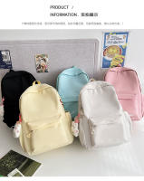 Mochila ligera y sencilla para mujer Turismo japonés Campus versátil mochila para niña Mochila para computadora para estudiantes universitarios - details 5