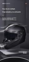 Casco moto integral hombre mujer trail aire libre seguro MX Carreras de Locomotora - details 6