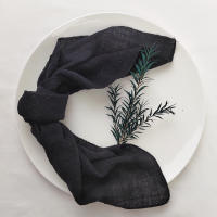 Paquete de 10 Servilletas de Gaza de Sápalo Verde Puro Algodón Ideal para Decoración de Boda, Uso Diario, Toalla de Té - details 17