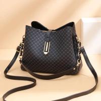 Nuevo cubo informal a la moda para mujer, bandolera de hombro estampada, bolso sencillo, mochila de lujo de alta gama - details 3