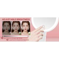 MIYADIVA Espejo iluminado, luz de aumento 30X, brillo ajustable, asa colgante y de mano, espejo de maquillaje portátil - details 2